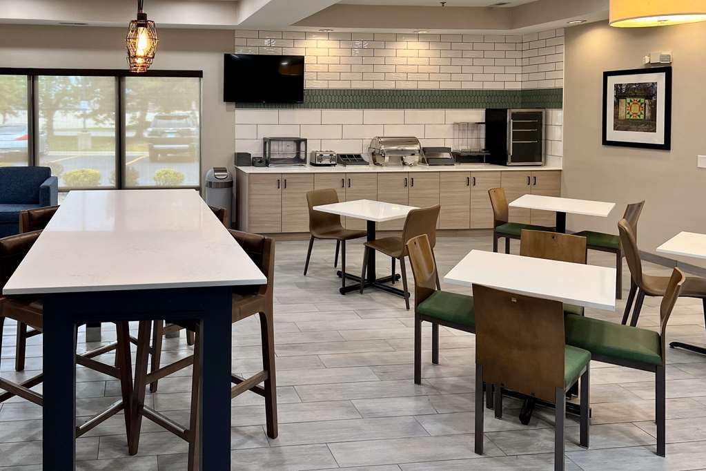 Mainstay Suites Bourbonnais - Kankakee Étterem fotó